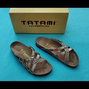 NEW Birkenstock Tatami slip on sandals